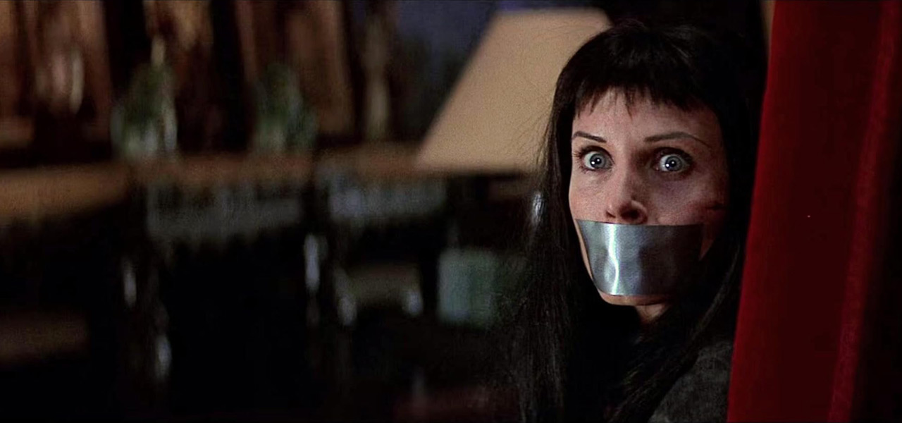 Courteney Cox dans Scream 3