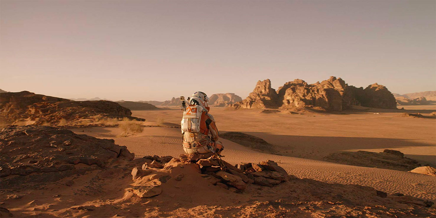 Matt Damon dans Seul sur Mars