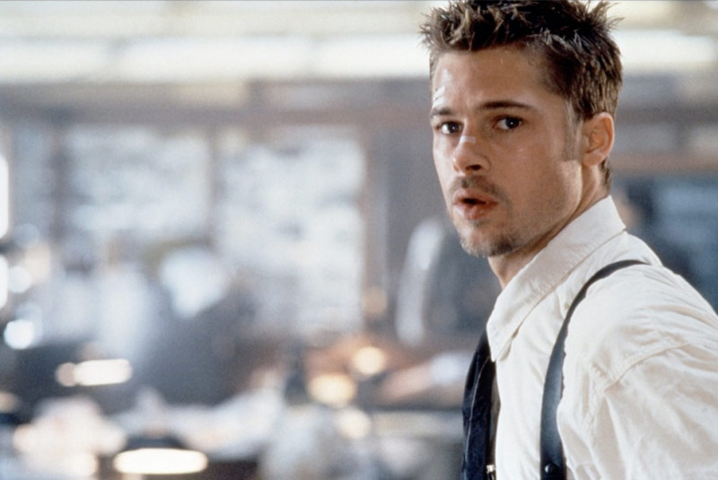 Brad Pitt dans Seven