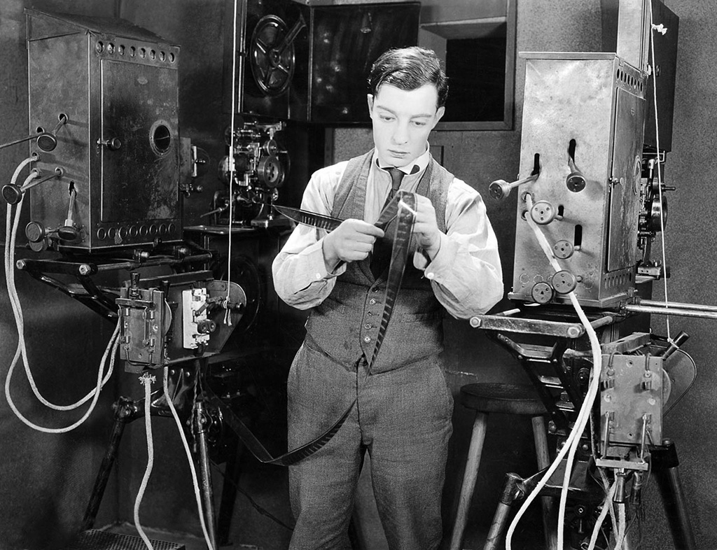 Buster Keaton dans Sherlock Junior