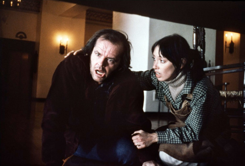 Jack Nicholson, Shelley Duvall dans Shining