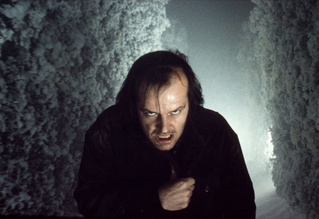 Jack Nicholson dans Shining