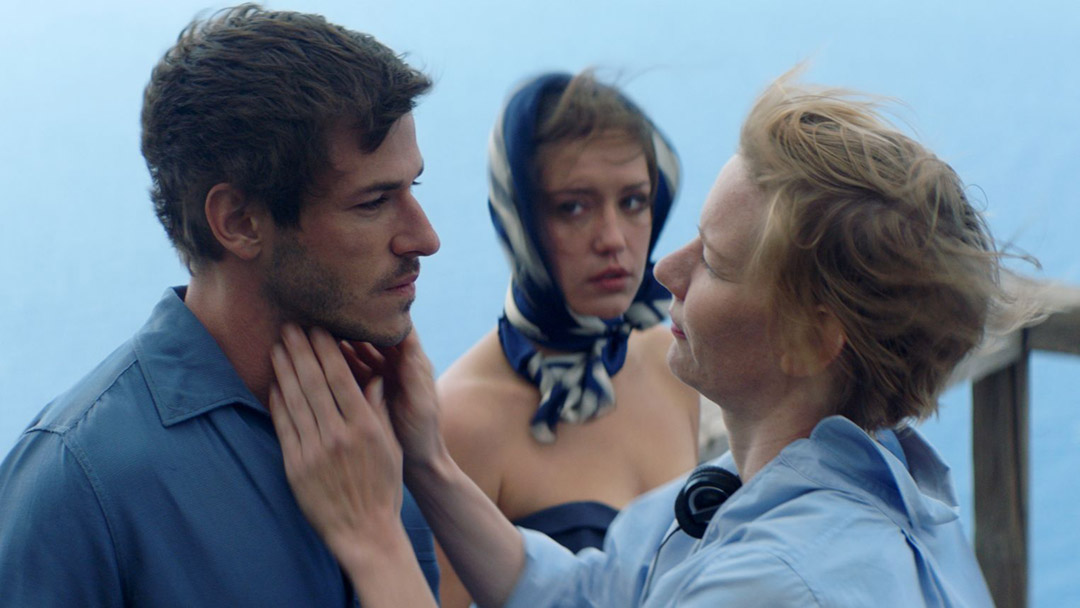 Sandra Hüller, Adèle Exarchopoulos, Gaspard Ulliel dans Sibyl