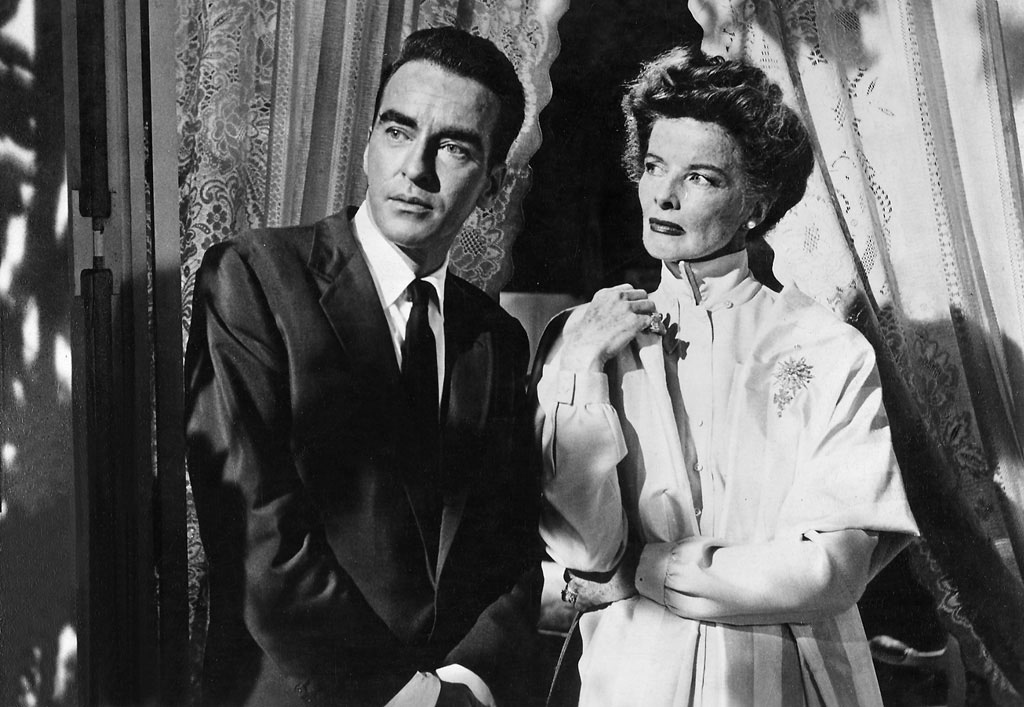 Katharine Hepburn, Montgomery Clift dans Soudain l’été dernier