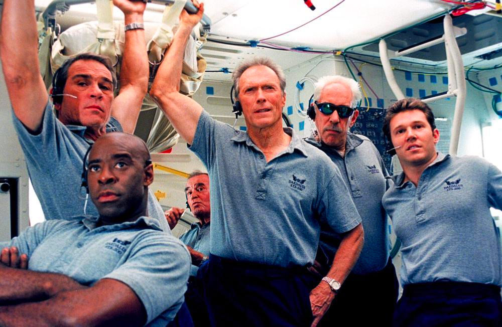 Clint Eastwood, Tommy Lee Jones, Loren Dean, Donald Sutherland, James Garner, Courtney B. Vance dans Space Cowboys