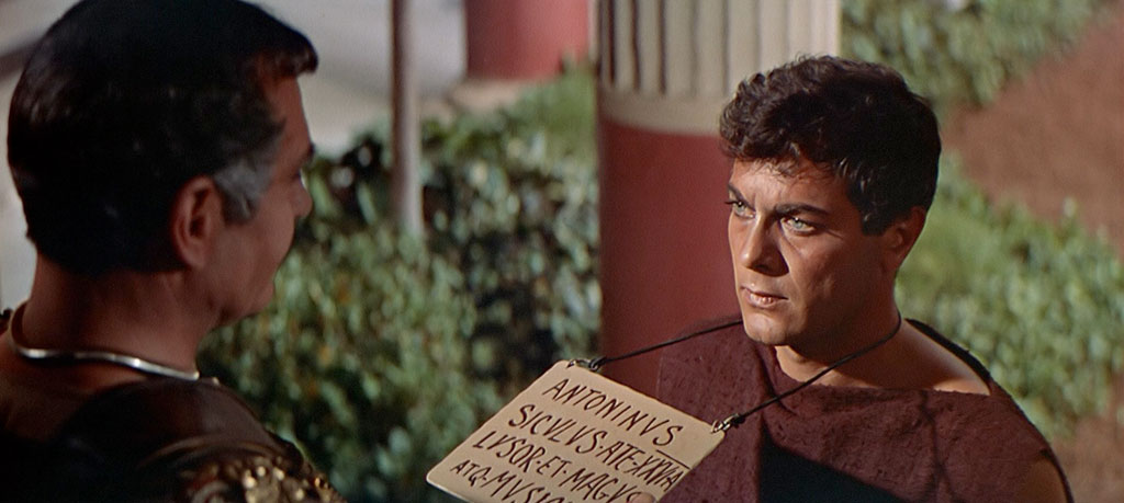 Tony Curtis dans Spartacus