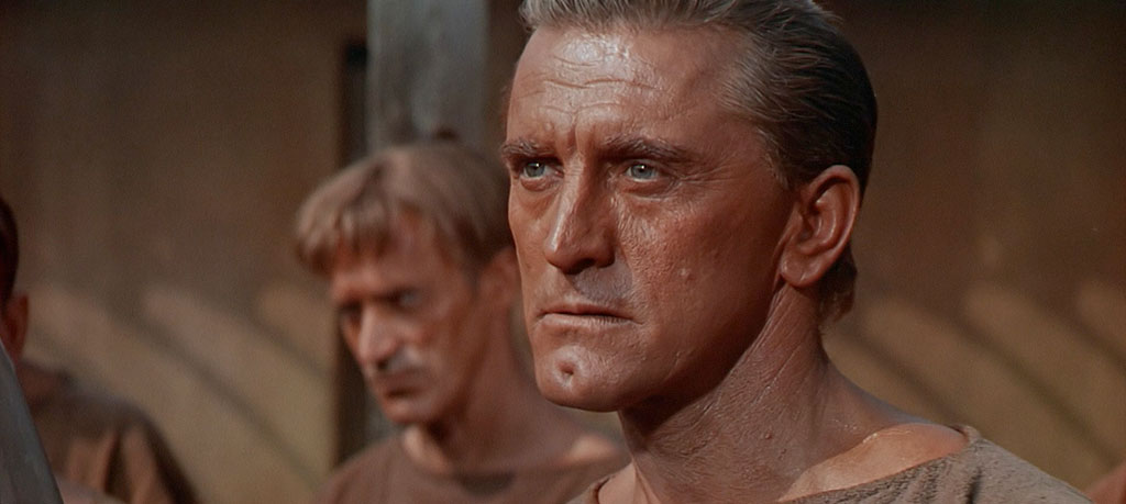 Kirk Douglas dans Spartacus