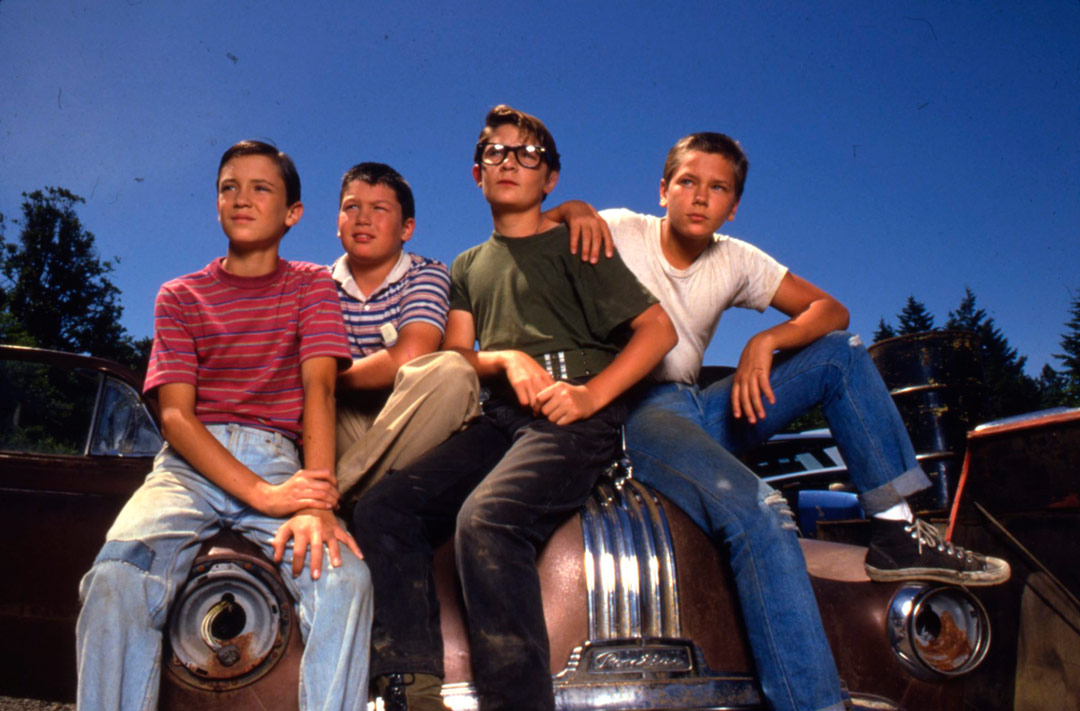 River Phoenix, Corey Feldman, Wil Wheaton, Jerry O'Connell dans Stand by Me