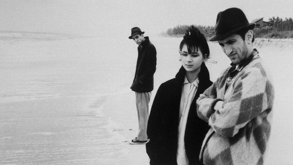 John Lurie, Eszter Balint, Richard Edson dans Stranger than paradise