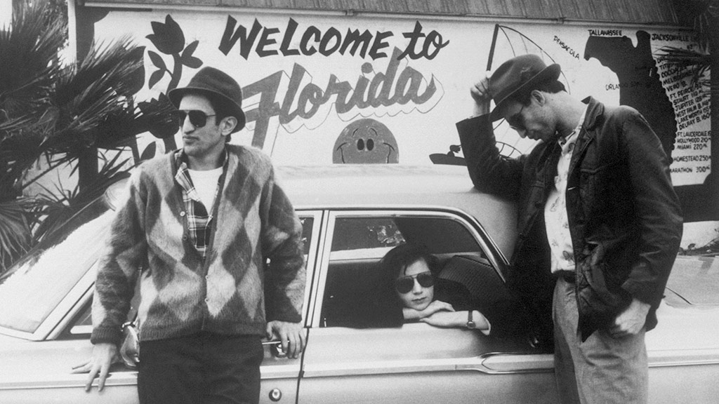 John Lurie, Eszter Balint, Richard Edson dans Stranger than paradise