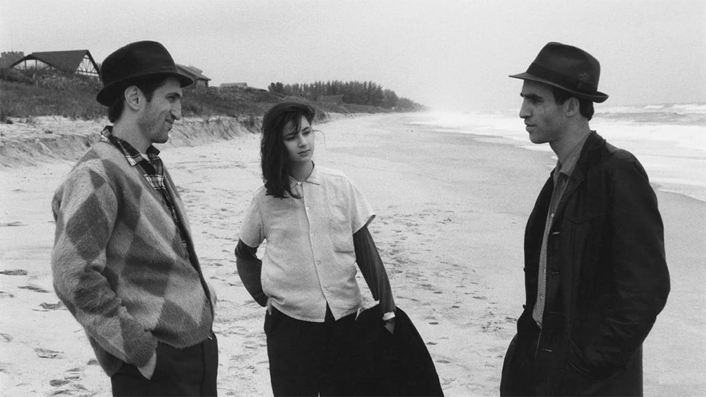 John Lurie, Eszter Balint, Richard Edson dans Stranger than paradise