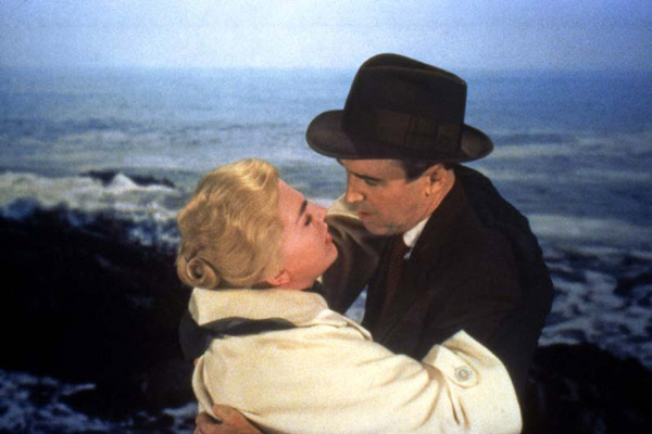 James Stewart, Kim Novak dans Sueurs froides