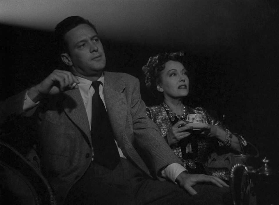 William Holden, Gloria Swanson dans Sunset Boulevard