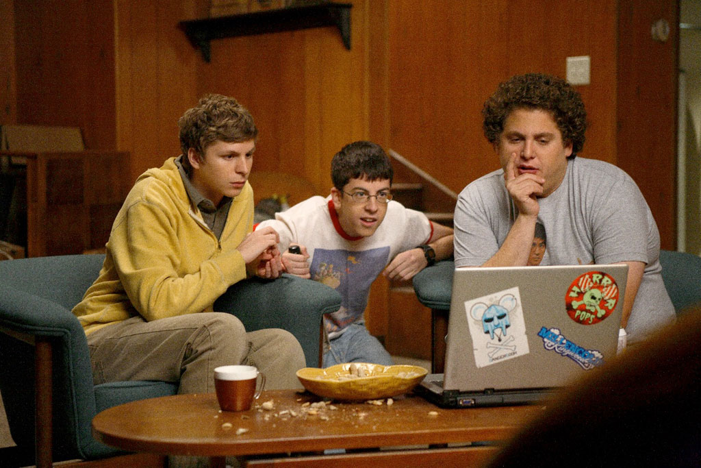 Jonah Hill, Michael Cera, Christopher Mintz-Plasse dans SuperGrave