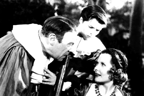 Katharine Hepburn, Edmund Gwenn, Natalie Paley dans Sylvia Scarlett