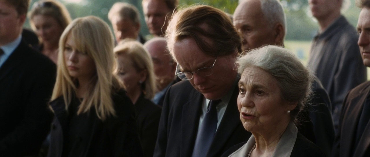 Michelle Williams, Philip Seymour Hoffman, Lynn Cohen dans Synecdoche, New York