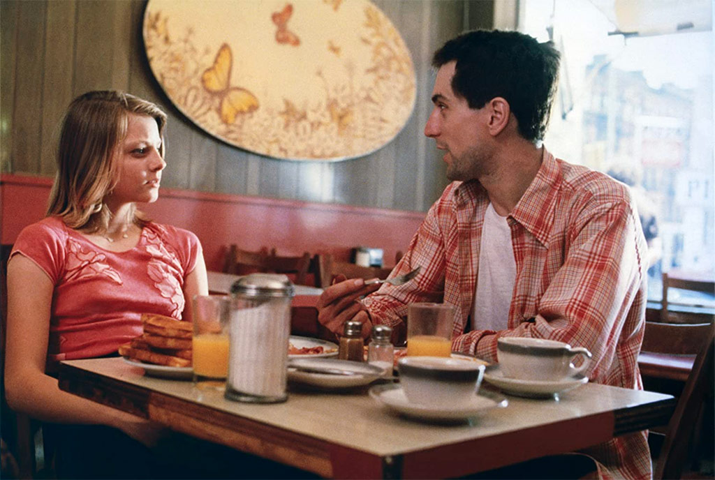 Jodie Foster, Robert De Niro dans taxi Driver