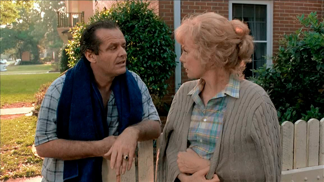 Shirley MacLaine, Jack Nicholson dans Tendres Passions