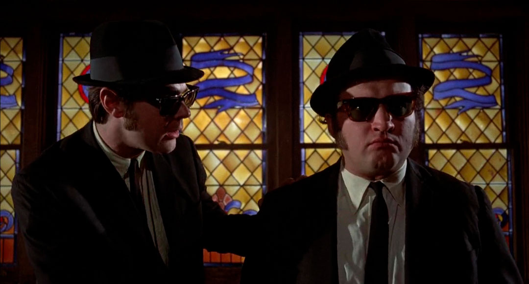 John Belushi, Dan Aykroyd dans The Blues Brothers