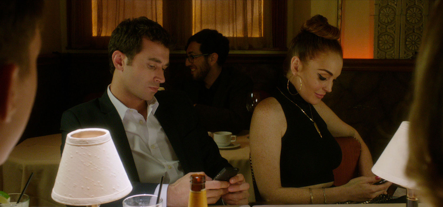 Lindsay Lohan, James Deen dans The Canyons