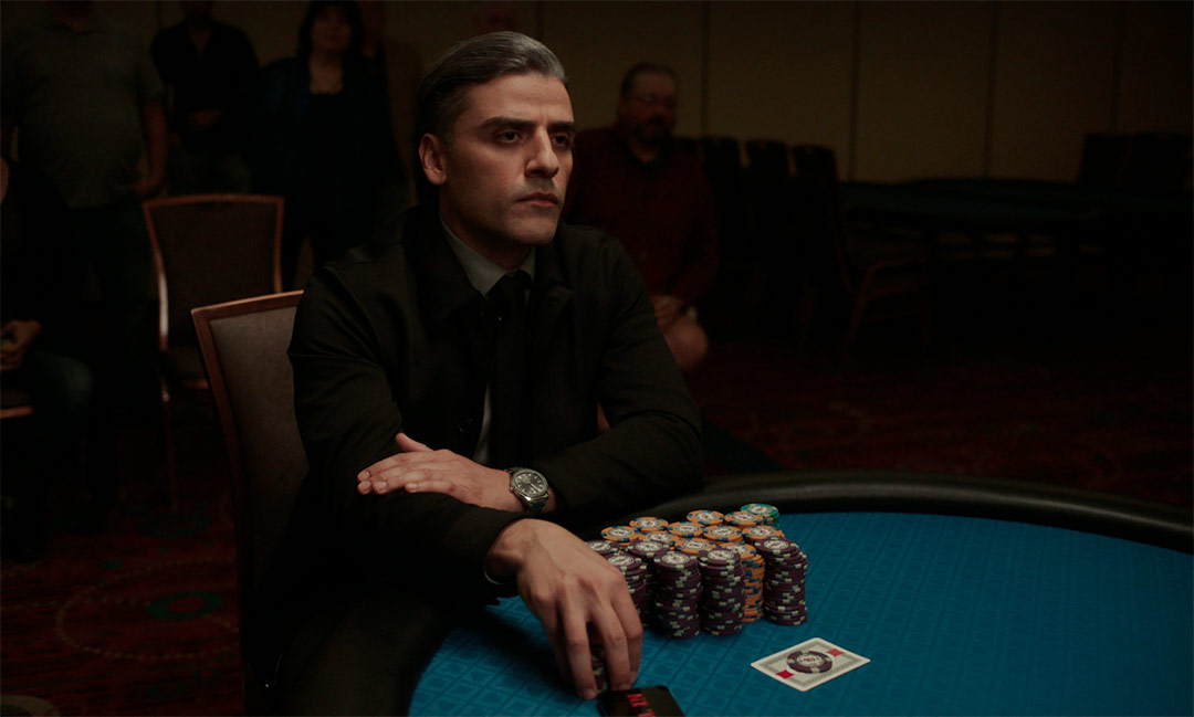 Oscar Isaac dans The Card Counter