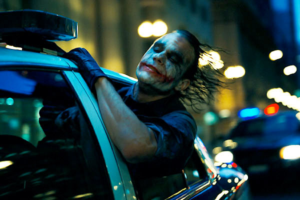 Heath Ledger dans The Dark Knight, Le Chevalier Noir 