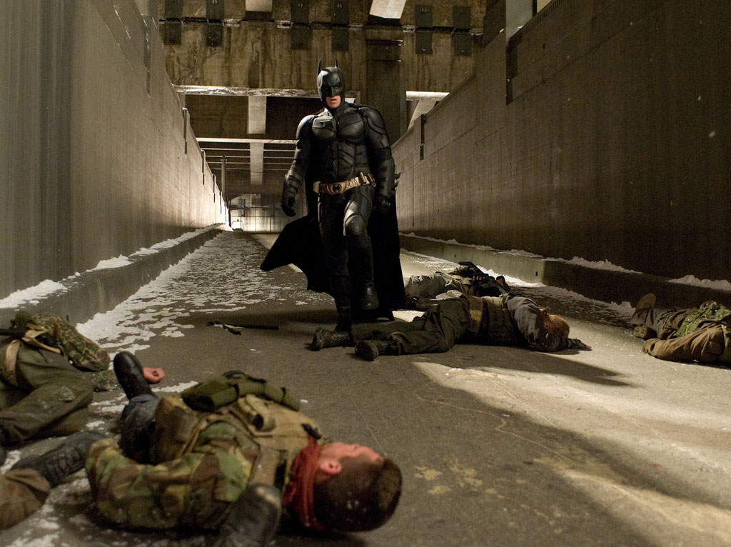 Christian Bale dans The Dark Knight Rises