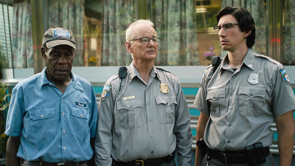 Danny Glover, Adam Driver, Bill Murray dans The Dead don't die