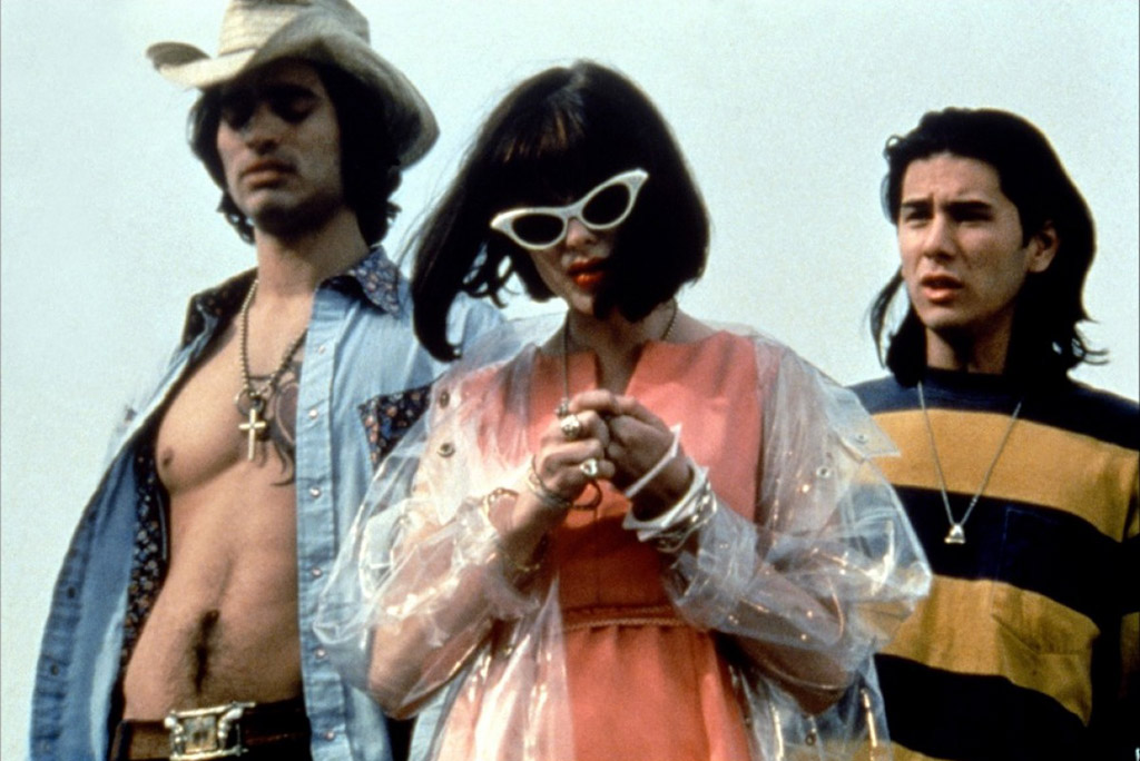 Rose McGowan, Johnathon Schaech, James Duval dans The Doom Generation