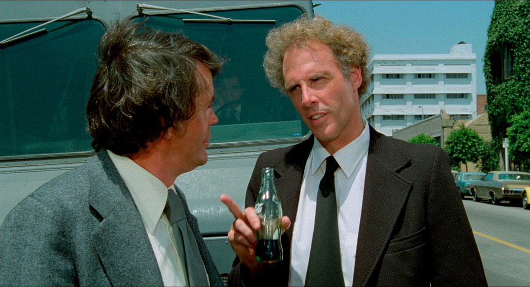 Bruce Dern, Matt Clark dans The Driver