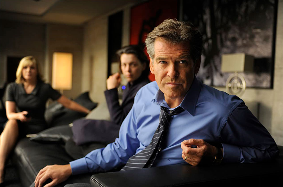 Pierce Brosnan dans The Ghost writer