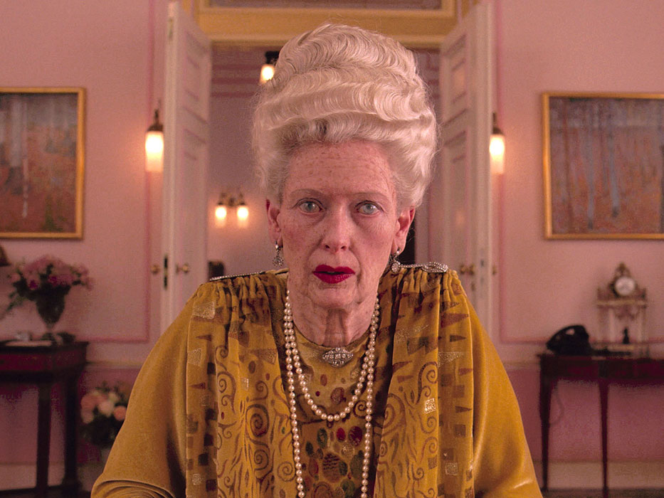 Tilda Swinton dans The Grand Budapest Hotel