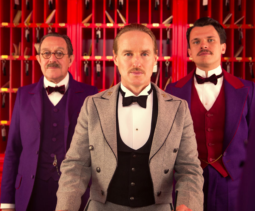 Owen Wilson dans The Grand Budapest Hotel