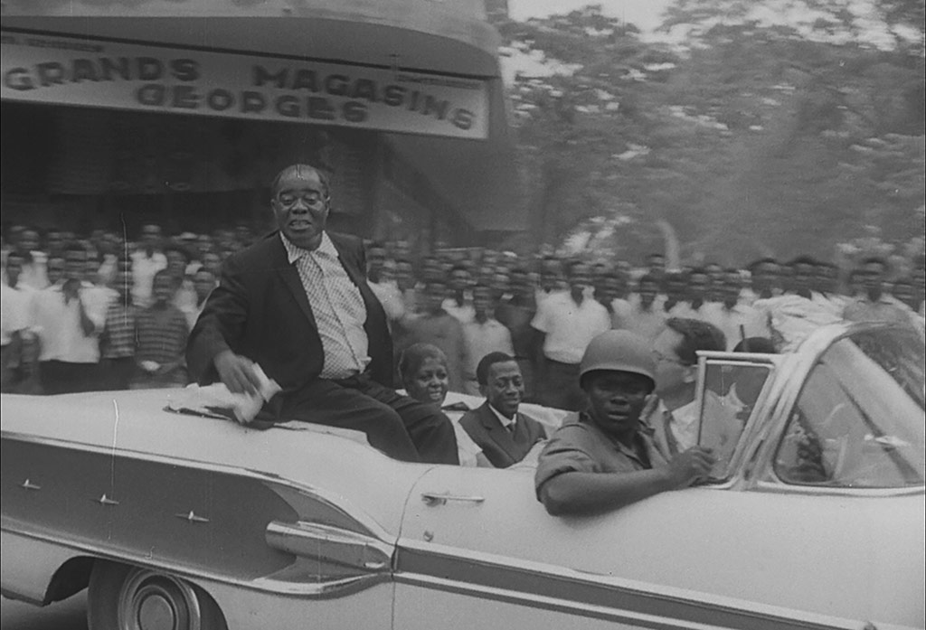 Louis Armstrong au Congo en octobre 1960