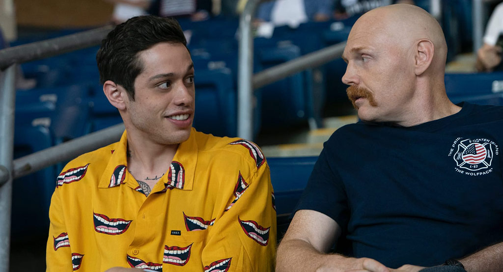 Pete Davidson, Bill Burr dans The King of Staten island