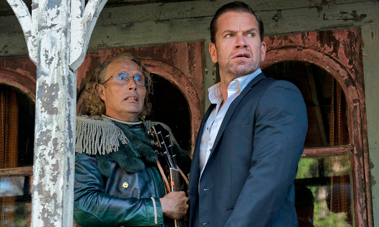 Nikolaj Lie Kaas, Mads Mikkelsen dans The last Viking