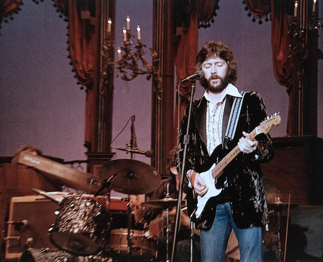 Eric Clapton dans The Last Waltz