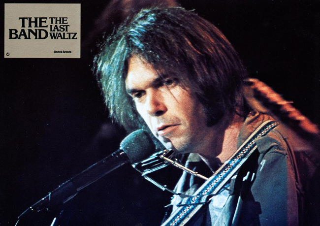 Neil Young dans The Last Waltz