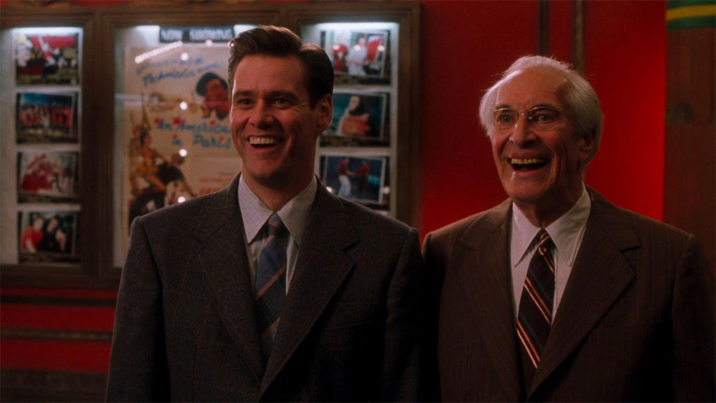 Jim Carrey, Martin Landau dans The Majestic