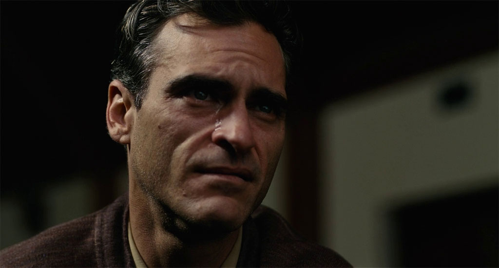 Joaquin Phoenix dans The Master