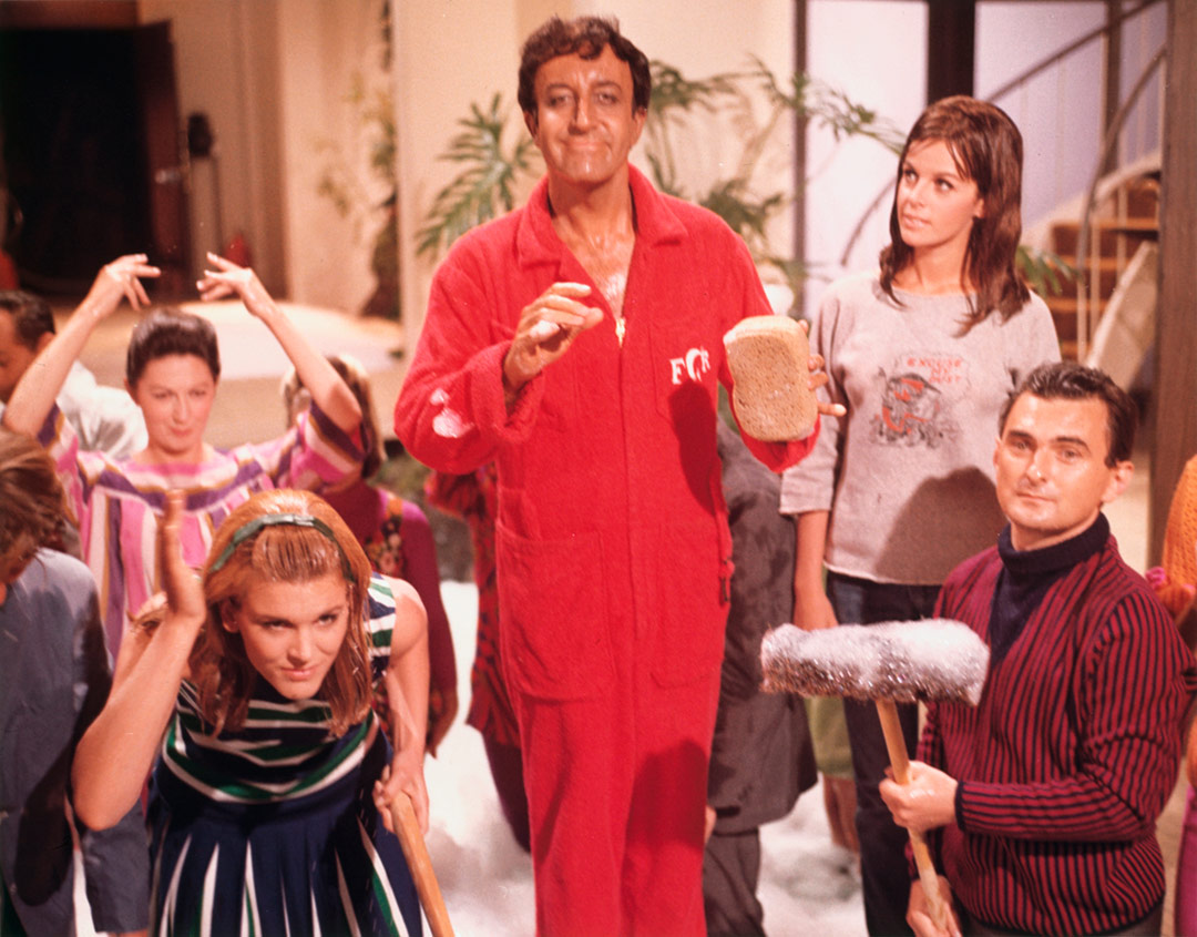 Claudine Longet, Peter Sellers dans The Party