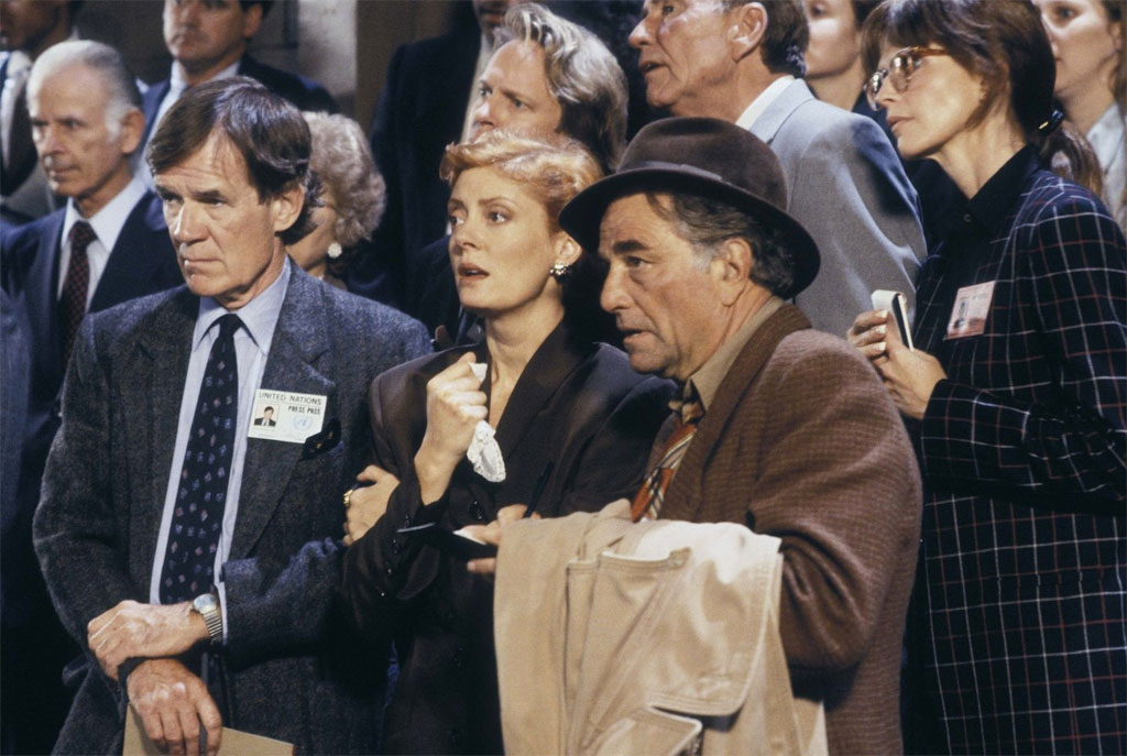 Susan Sarandon, Peter Falk,Jack Riley dans The Player