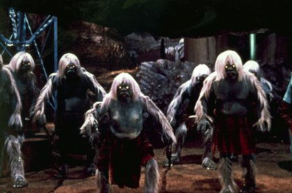 Les Morlocks dans La Machine à explorer le temps