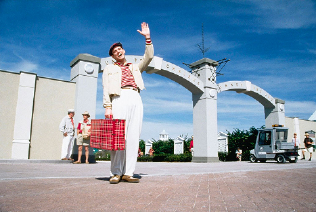 Jim Carrey dans The Truman show