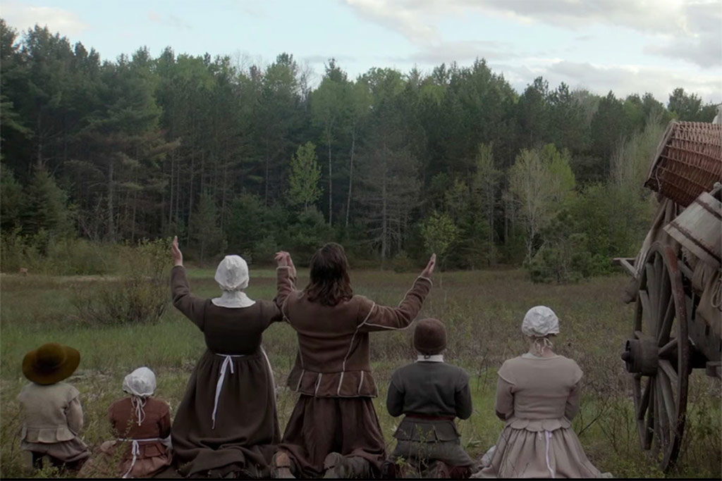 Kate Dickie, Ralph Ineson, Lucas Dawson, Harvey Scrimshaw, Ellie Grainger, Anya Taylor-Joy dans The Witch