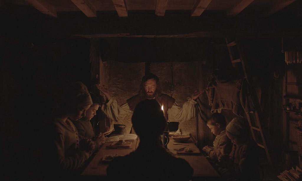 Kate Dickie, Ralph Ineson, Lucas Dawson, Harvey Scrimshaw, Ellie Grainger, Anya Taylor-Joy dans The Witch