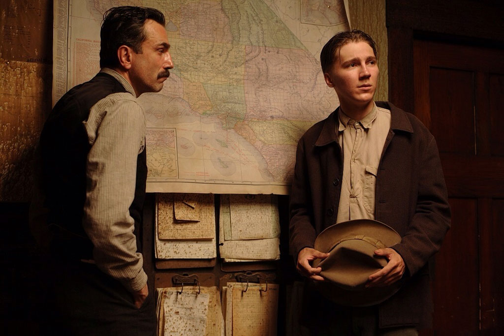 Daniel Day-Lewis, Paul Dano  dans There will be blood