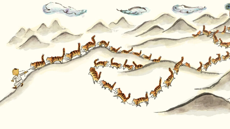 Afficher l'image tigres-a-la-queue-leu-leu