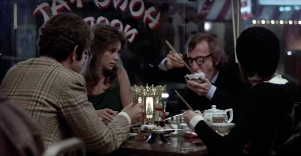 Woody Allen, Diane Keaton dans Tombe les filles et tais-toi