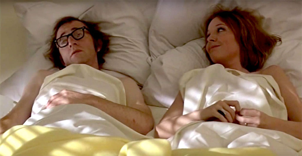 Woody Allen, Diane Keaton dans Tombe les filles et tais-toi